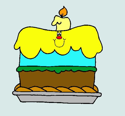 Pastel de cumpleaños