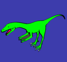 Dibujo Velociraptor II pintado por bgvjfdgb