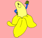 Dibujo Banana pintado por juancampeon