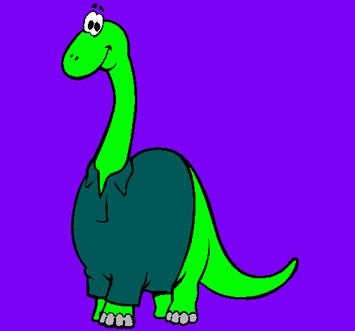 Diplodocus con camisa