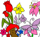 Dibujo Fauna y flora pintado por hnbm