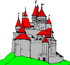 Dibujo Castillo medieval pintado por rubenxd