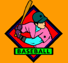 Dibujo Logo de béisbol pintado por sergio