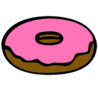 Dibujo Donuts pintado por breda