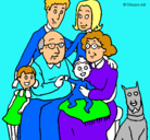 Dibujo Familia pintado por carlitaday