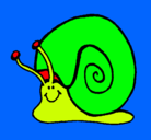 Dibujo Caracol  pintado por dani.miccro