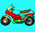 Dibujo Motocicleta pintado por jorge