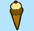 Dibujo Cucurucho de helado pintado por VIC-CLO