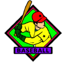 Dibujo Logo de béisbol pintado por albalamejor