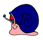 Dibujo Caracol  pintado por antonio