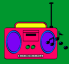 Dibujo Radio cassette 2 pintado por zhuviithaxx