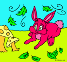 Dibujo Conejo pintado por NATALI