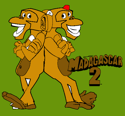 Madagascar 2 Manson y Phil 2