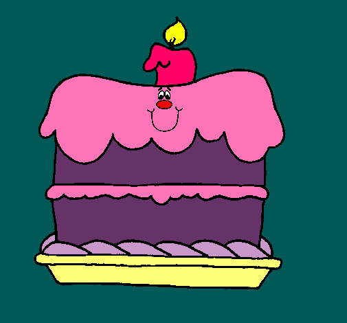 Pastel de cumpleaños