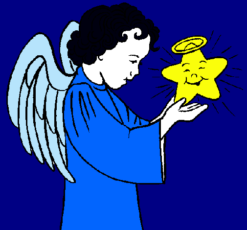 Ángel y estrella