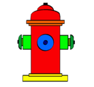 Dibujo Boca de incendio pintado por brais