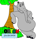 Dibujo Horton pintado por too