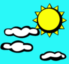 Dibujo Sol y nubes 2 pintado por NATALI