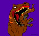 Dibujo Velociraptor II pintado por rexy