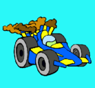 Dibujo Coche de Fórmula 1 pintado por SAMUELE.C.