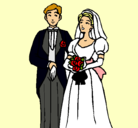 Dibujo Marido y mujer III pintado por miriam