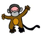 Dibujo Mono pintado por kelvinlira