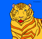 Dibujo Tigre pintado por DANIEL