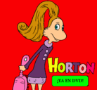 Dibujo Horton - Sally O'Maley pintado por elena