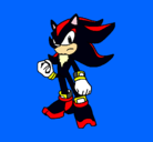 Dibujo Sonic pintado por Shadow