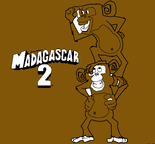 Madagascar 2 Manson y Phil