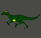 Dibujo Velociraptor pintado por BELISARIO