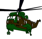 Dibujo Helicóptero al rescate pintado por danielsjoseph