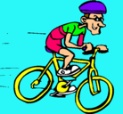 Dibujo Ciclismo pintado por sofia