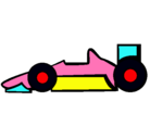 Dibujo Fórmula 1 pintado por monica