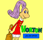 Dibujo Horton - Sally O'Maley pintado por Laura