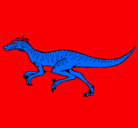 Dibujo Velociraptor pintado por anacristina