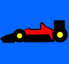 Dibujo Fórmula 1 pintado por matias
