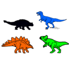 Dibujo Dinosaurios de tierra pintado por gftygeryrtryrtyt