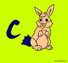 Dibujo Conejo pintado por josmar