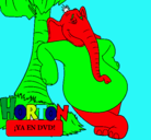 Dibujo Horton pintado por @MbAr