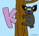 Dibujo Koala pintado por arancha