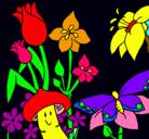 Dibujo Fauna y flora pintado por YOIOTZIN