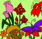 Dibujo Fauna y flora pintado por flaqiitha