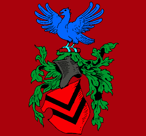 Escudo de armas y aguila 