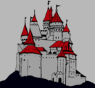 Dibujo Castillo medieval pintado por FLORIMNI