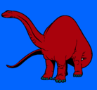 Dibujo Braquiosaurio II pintado por brian