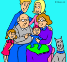 Dibujo Familia pintado por carlitaday