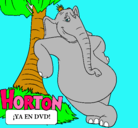 Dibujo Horton pintado por nizaflores