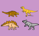 Dibujo Dinosaurios de tierra pintado por richardalexander