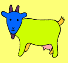 Dibujo Cabra pintado por taniaynoe